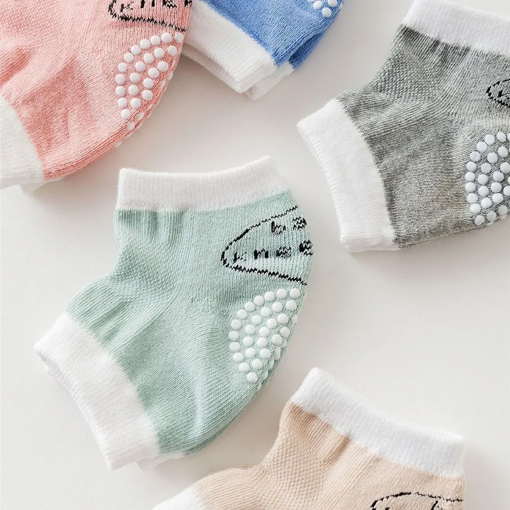 1 пара милые наколенники в горошек для детей девочки малыша мальчиков защитные