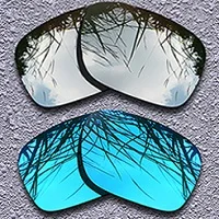 Polarize Silver-Blue Сменные линзы для солнцезащитных очков Oakley Holbrook-несколько вариантов - Цвет линз: Polarize Silver-Blue