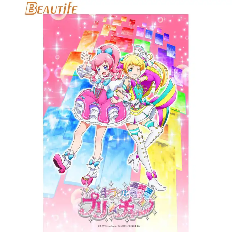 Pripara Idol время плакат ткань Шелковый украшения дома настенный художественный