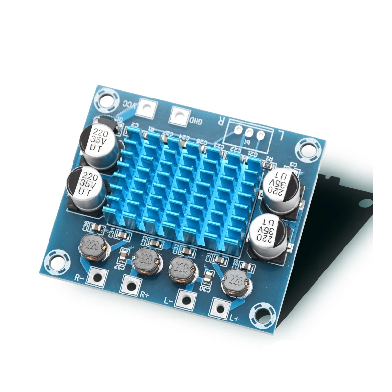 Цифровой усилитель мощности KYYSLB DC8 ~ 26 в 30 Вт * 2 класс D Плата усилителя Mp3 12V24V