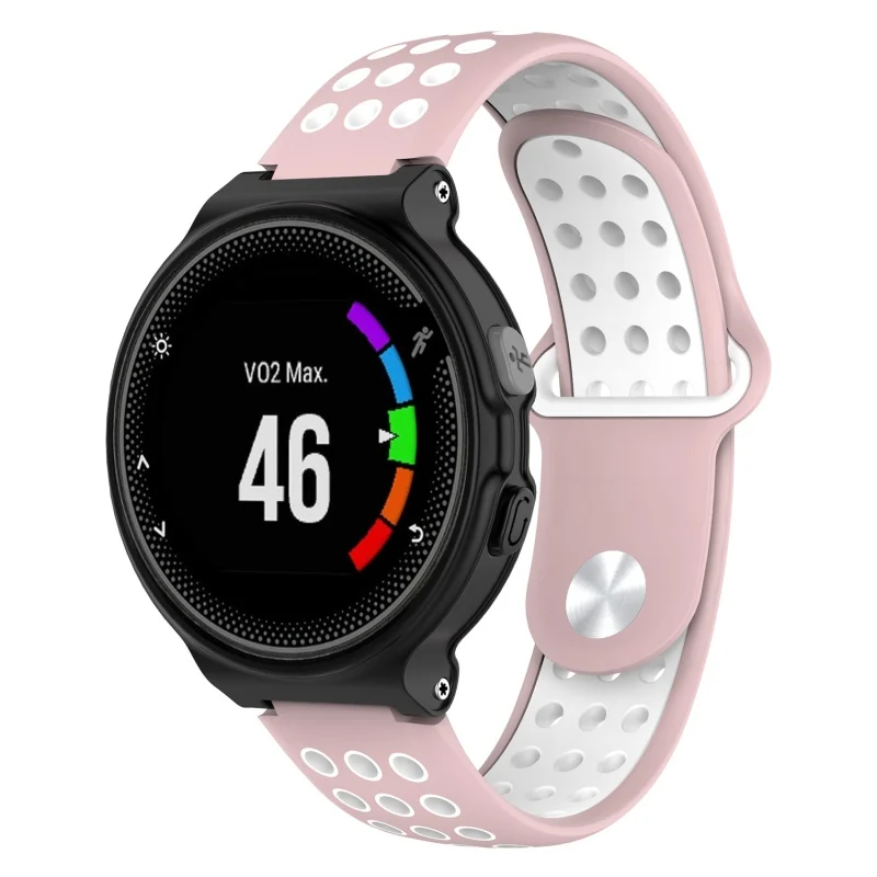 Смарт-часы силиконовый ремешок для часов Garmin Forerunner 220 230 235 620 630 730 645 для приближения S20 S60 S50