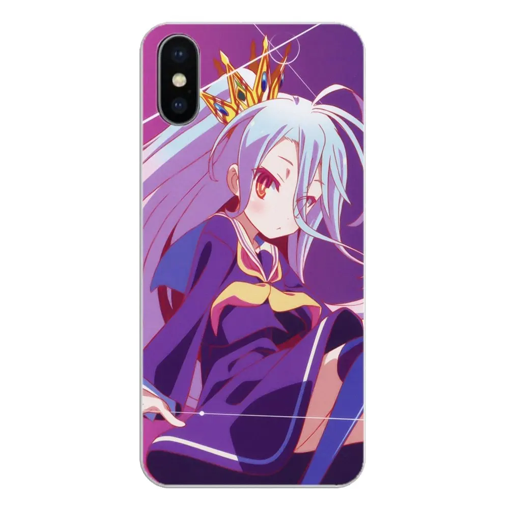 Мягкий чехол из ТПУ с рисунком без игры жизни Shiro для Huawei Honor 7X V10 6C V9 6A Play 9 Mate 10 Pro Y7 Y5