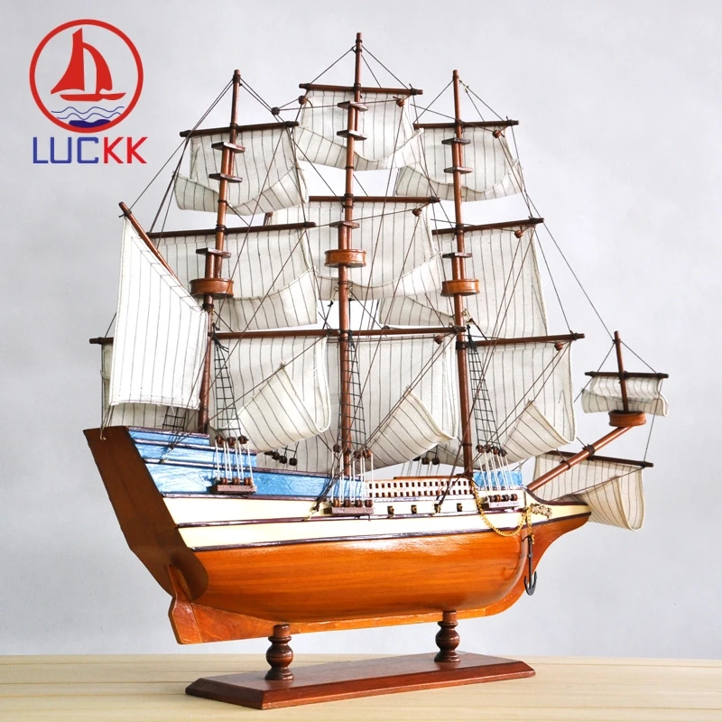 Деревянная модель корабля LUCKK 75 см Майский цветок классика сборки украшение для