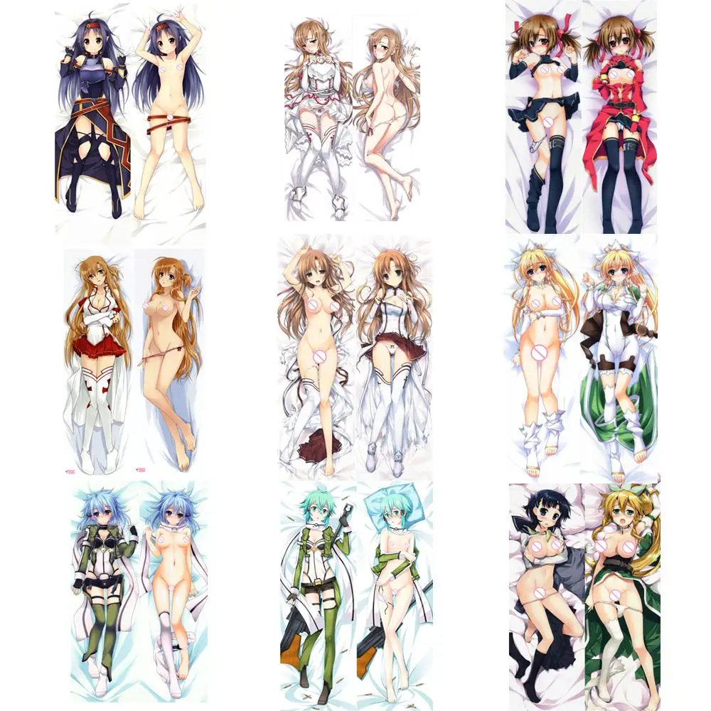 Sword Art Online персонаж Асуна лифа киригая сугуха САО аниме дакимакура Подушка отаку