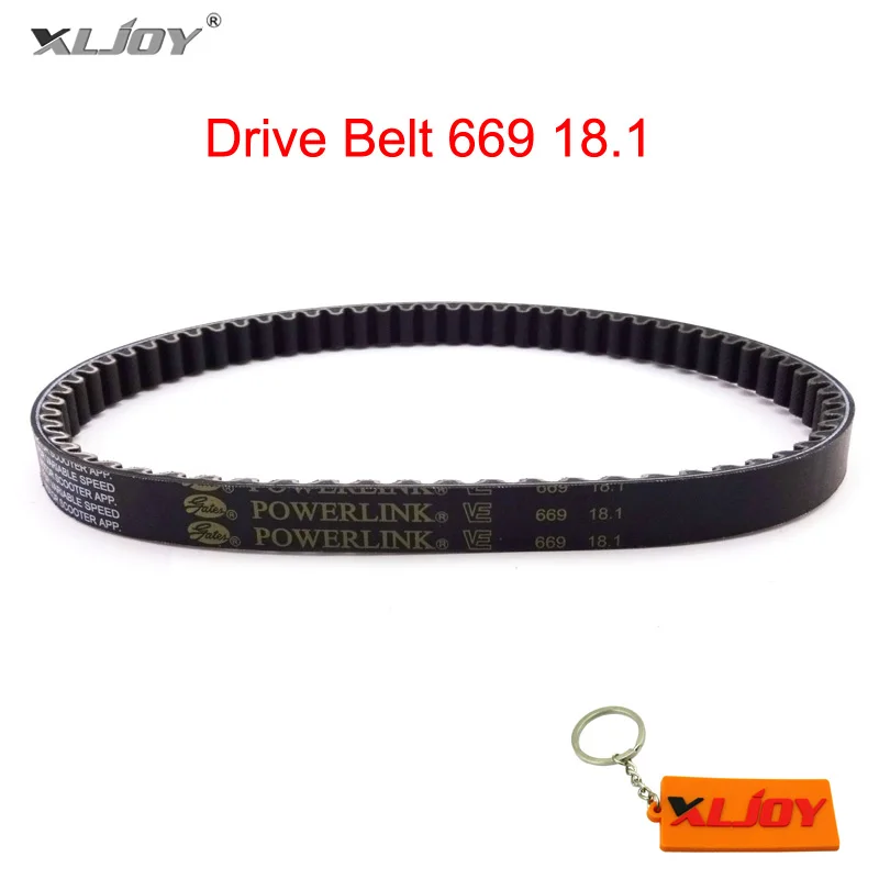 Ремень привода XLJOY 669 Powerlink 18 1 30 CVT для GY6 49cc 50cc Roketa Sunl Vespa Jonway мопедов скутеров