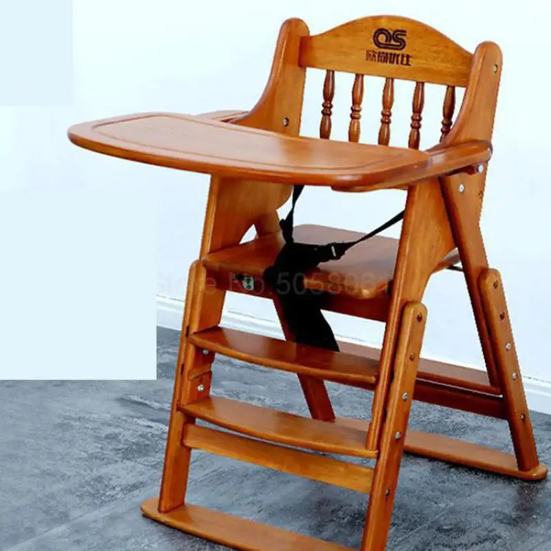 Детское кресло из дуба стол массива дерева сидячий стул детские складные стулья