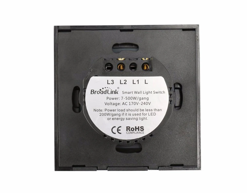 Умная розетка европейского стандарта Broadlink TC2 сенсорные выключатели света 1/2/3