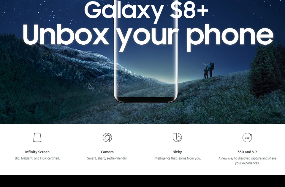 Samsung Galaxy S8 Plus,, 4G LTE, мобильный телефон, четыре ядра, 6,2 дюймов, МП, 4 Гб ram, 64 ГБ rom, смартфон с отпечатком пальца