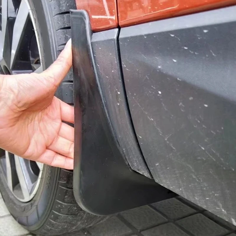 Для Skoda Karoq 2017 2018 передние и задние Пластик литой всплеск Брызговики Fender брызговик