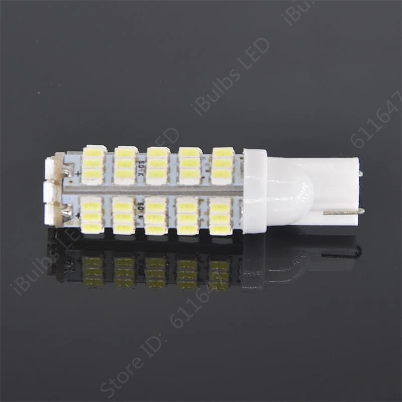 2 шт. высокое качество T10 W5W 68 светодиодов 194 501 1206 SMD освещение салона автомобиля габаритный фонарь Габаритные лампы авто лампы DC 12 В