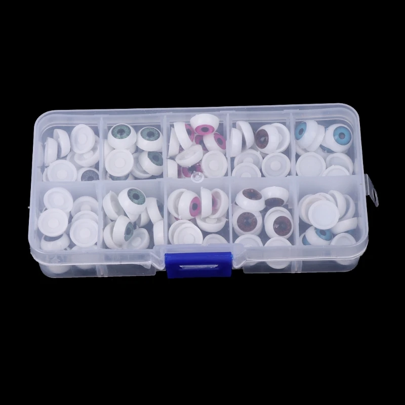 100 шт. пластиковые безопасные кукольные глаза для изготовления игрушек