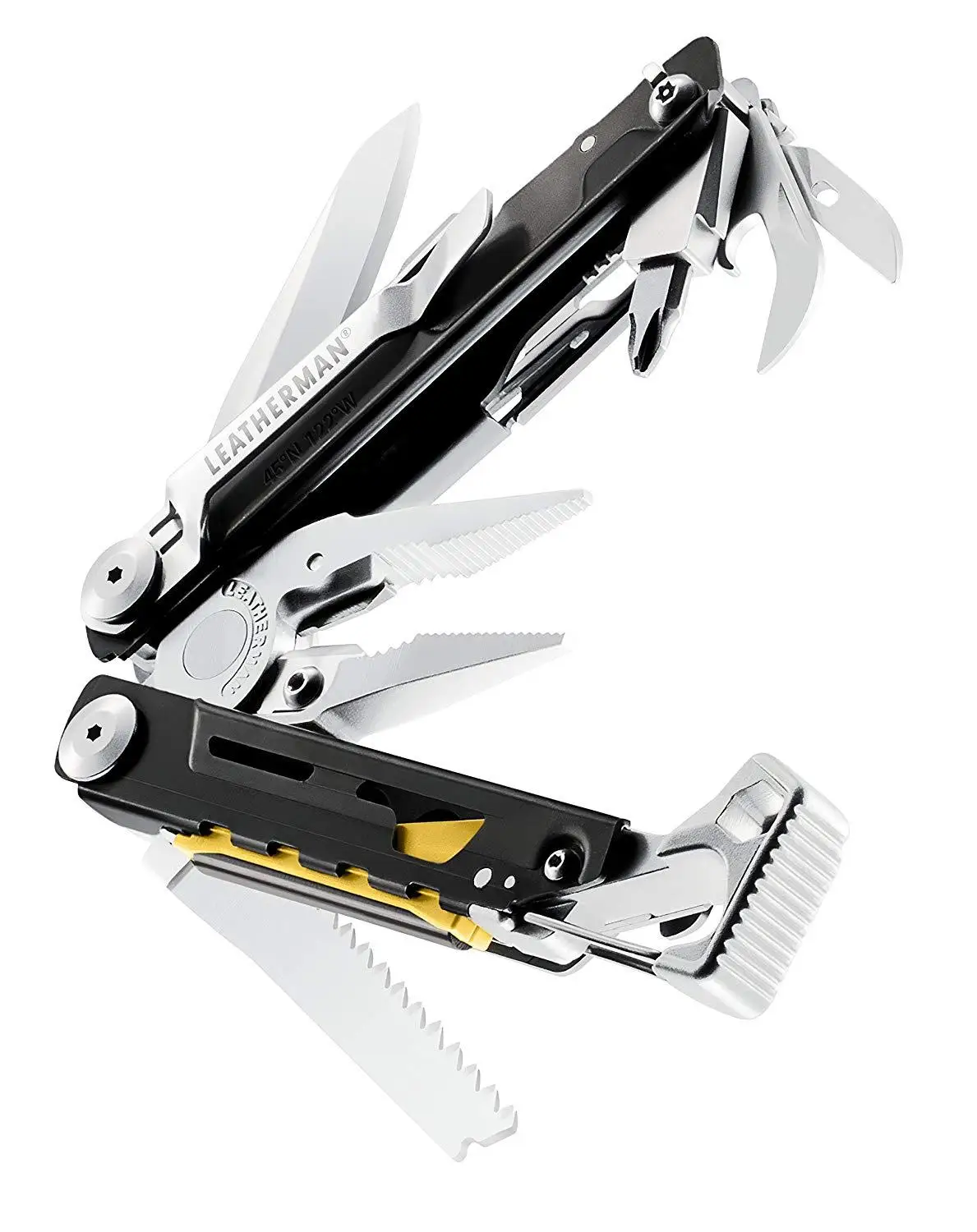 Мультитул LEATHERMAN-SIGNAL Camping с пожарным стартером, молотком и аварийным свистком-8 цветов