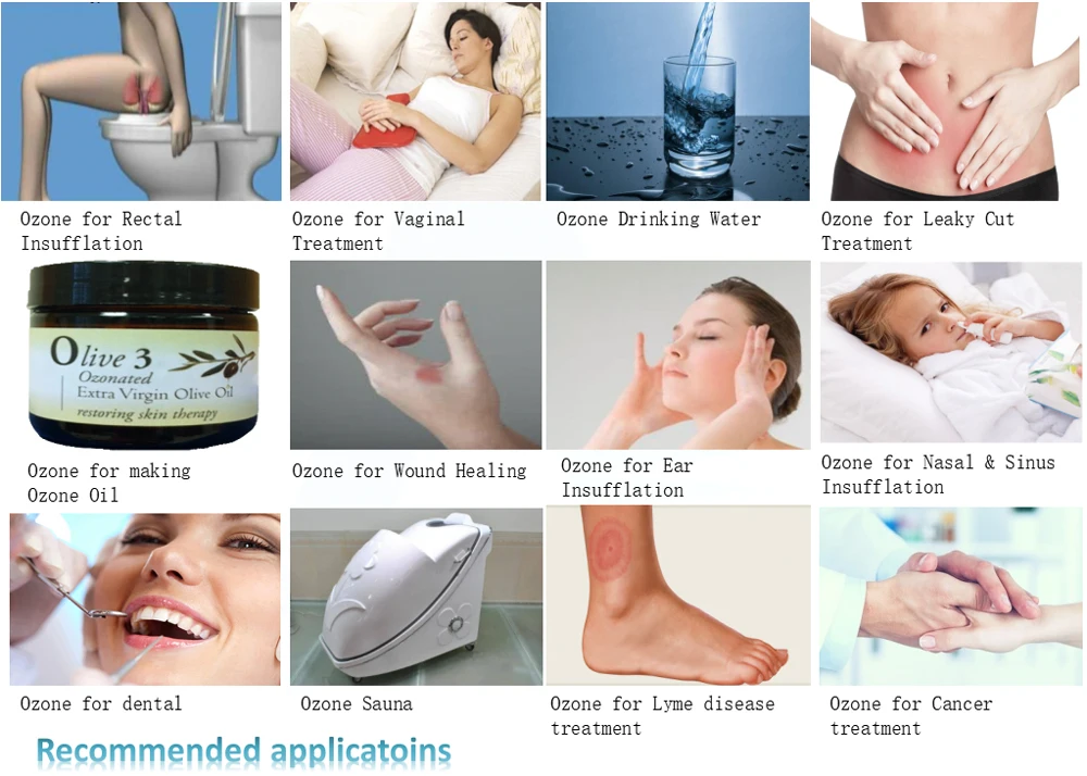 Medical standard Rectal Ozone Therapy Generator Device with high pure ozone output