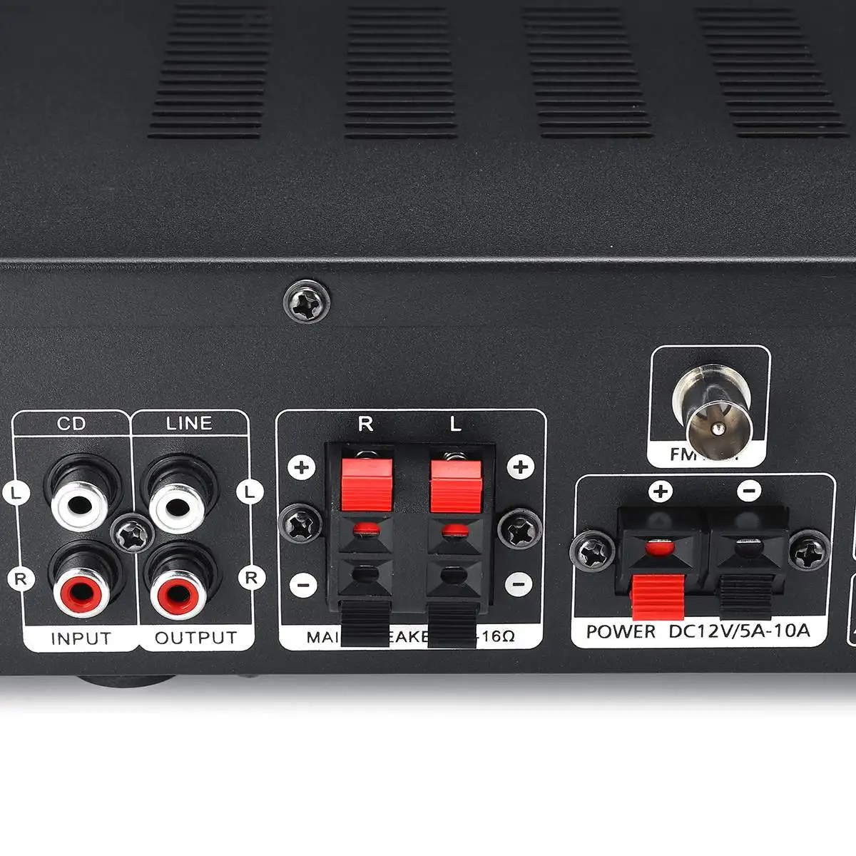 1200 Вт 220 В/110 в аудио усилитель мощности bluetooth 2,0 hifi динамик 4 микрофона дистанционное управление Поддержка FM USB SD карты bluetooth