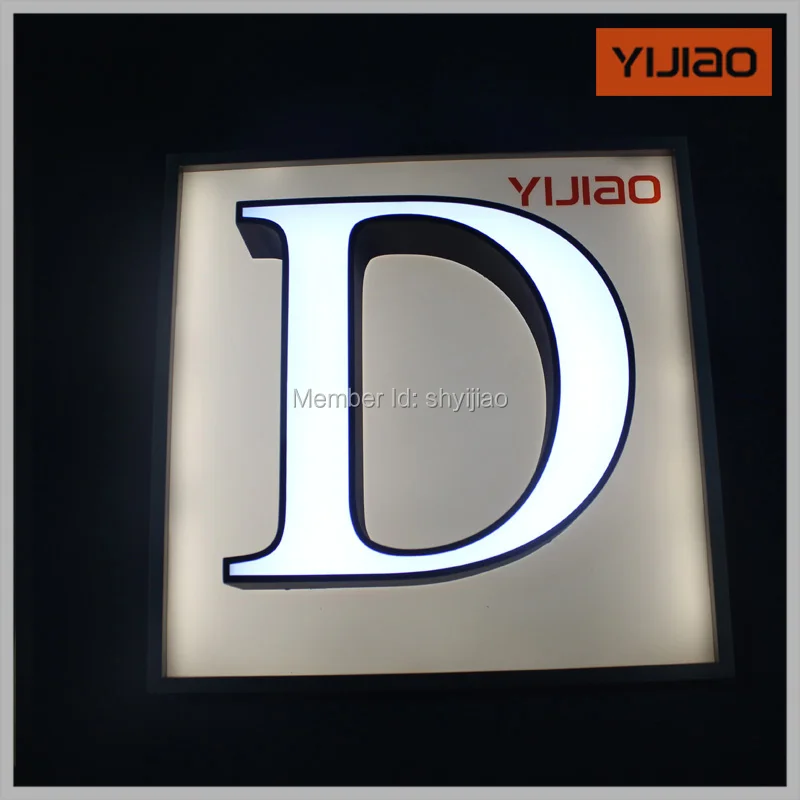 Наружной рекламы с подсветкой 3D здания СИД письмо знак | Лампы и освещение