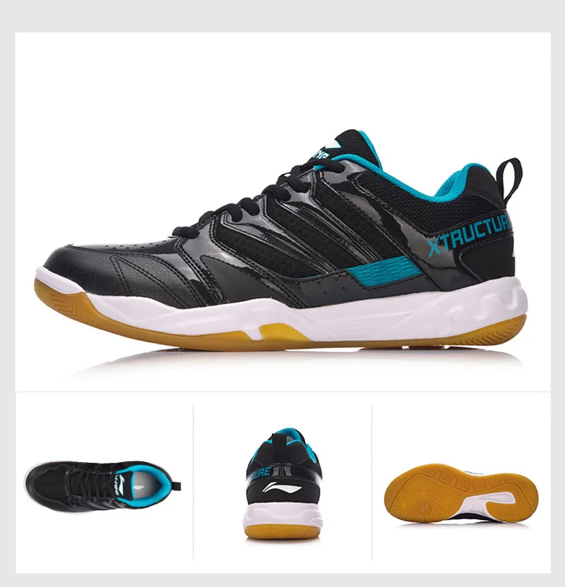Li-Ning/мужские кроссовки для бадминтона, профессиональная обувь для фитнеса, тренировочные кроссовки, удобная спортивная обувь с противоскользящей подкладкой, AYTN025 XYY069