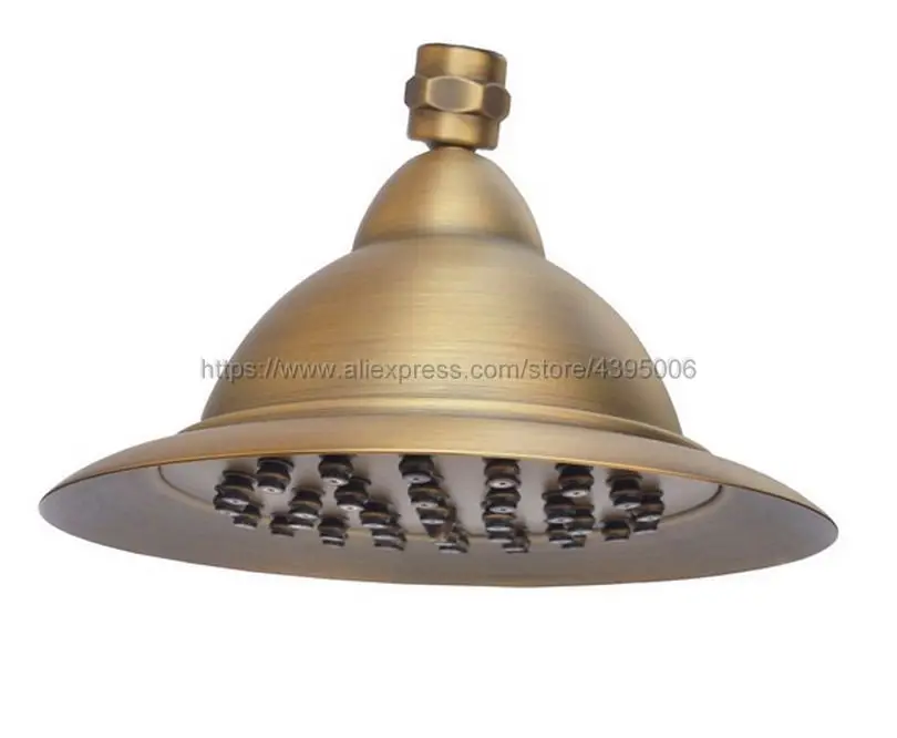 

Antique Brass Round Bathroom Rain Shower Head Rainfall Bath Shower Top Sprayer Bsh004