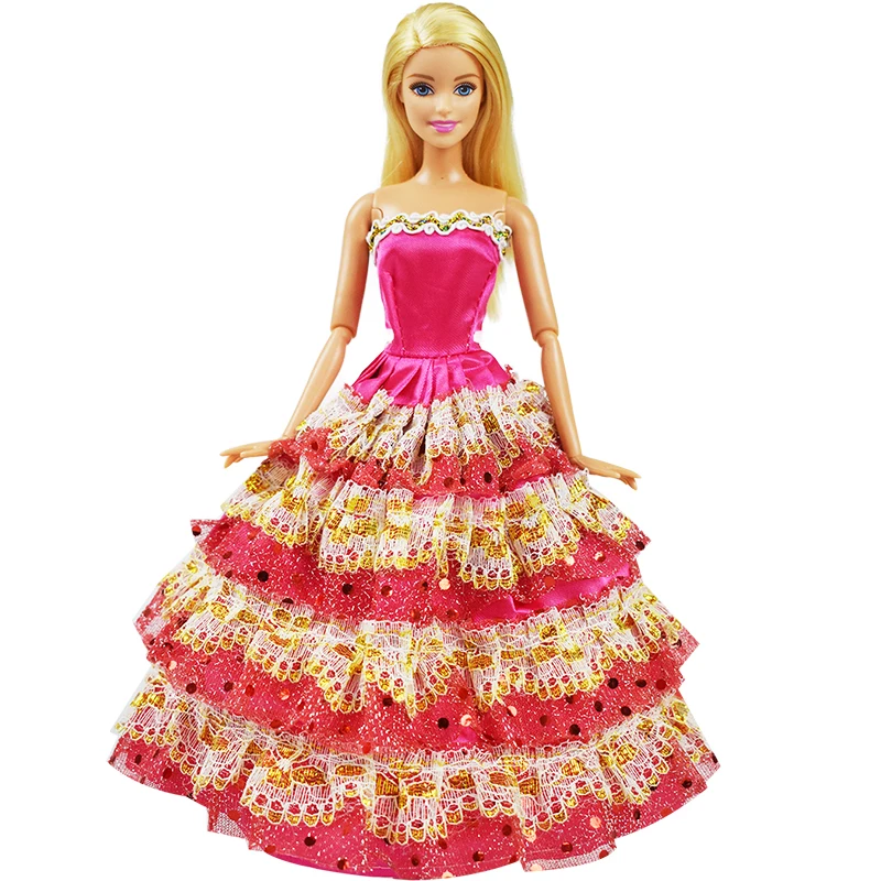 5 шт./компл./комплект свадебное платье принцессы красивая праздничная одежда