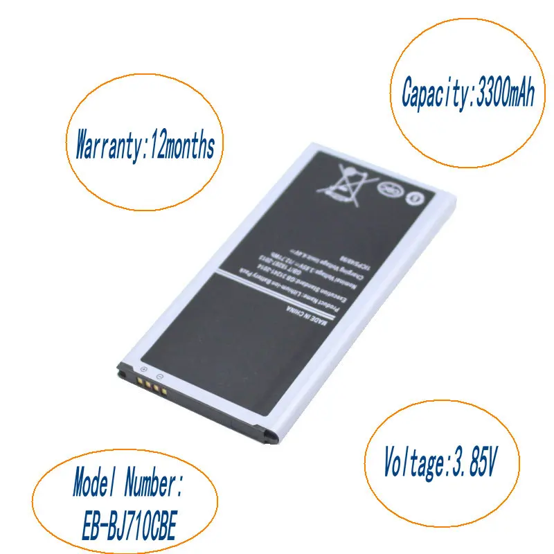 ISkyamS 2x3300 мА/ч EB BJ710CBE запасная батарея + зарядное устройство для Samsung Galaxy J7 2016 Edition J710