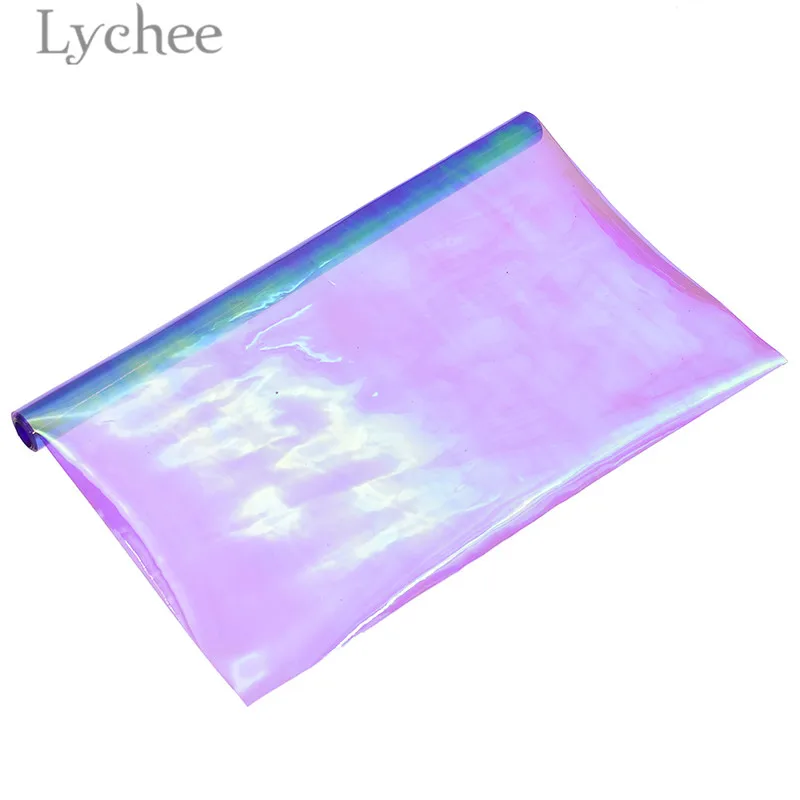 21x29 см A4 прозрачная виниловая ткань многоцветный прозрачный ПВХ DIY материал для