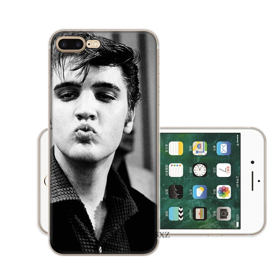 Чехол для телефона Elvis Presley Kiss iPhone 5 5S SE 6 6s 7 8 Plus X XS XR Max|Чехлы-накладки| |