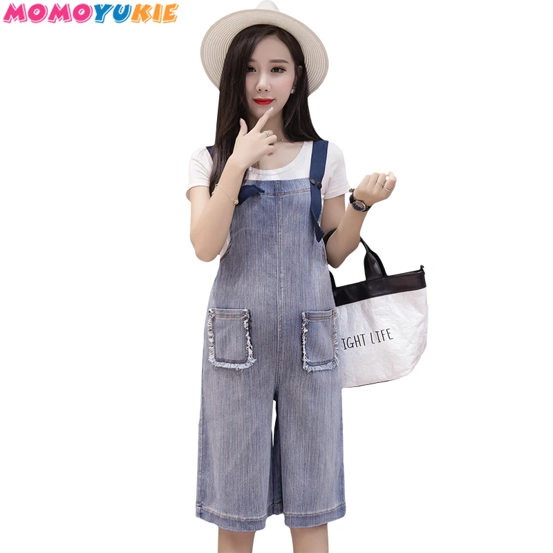 

Maternity Clothings 2019 Pregnant Strap denim Rompers Womens Jumpsuits Casual Pregnancy Pants Sleeveless Trousers Overalls