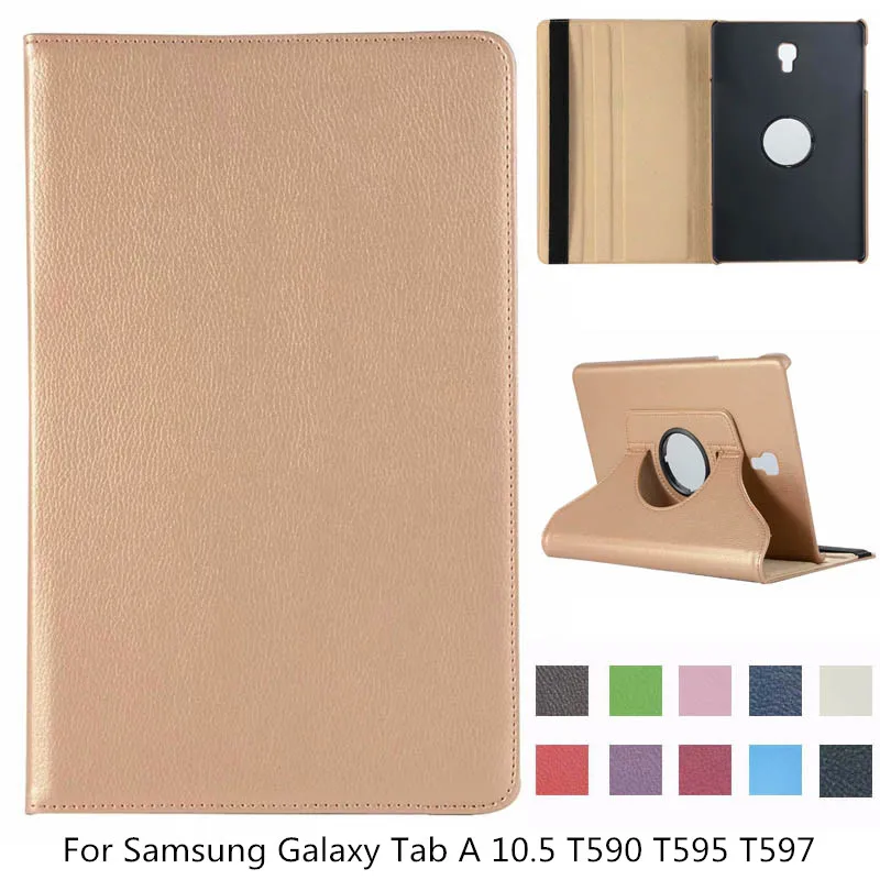 

360 Rotating Smart Case For Samsung Tab A 10.5 T590 T860 P610 T500 T870 T970 T290 P200 T510 T720 T280 Flip Stand Leather Cover