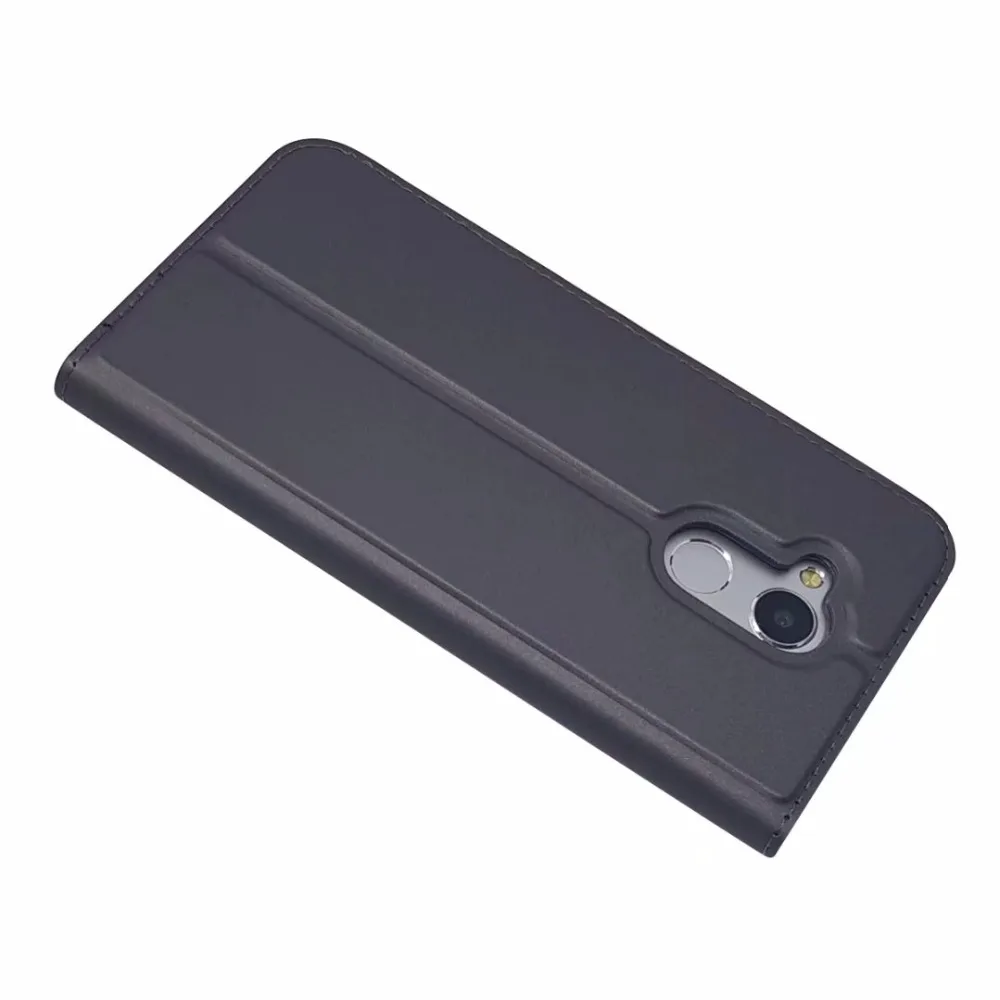 Раскладной Магнитный чехол-книжка для Huawei Honor 6A с подставкой и отделением карт