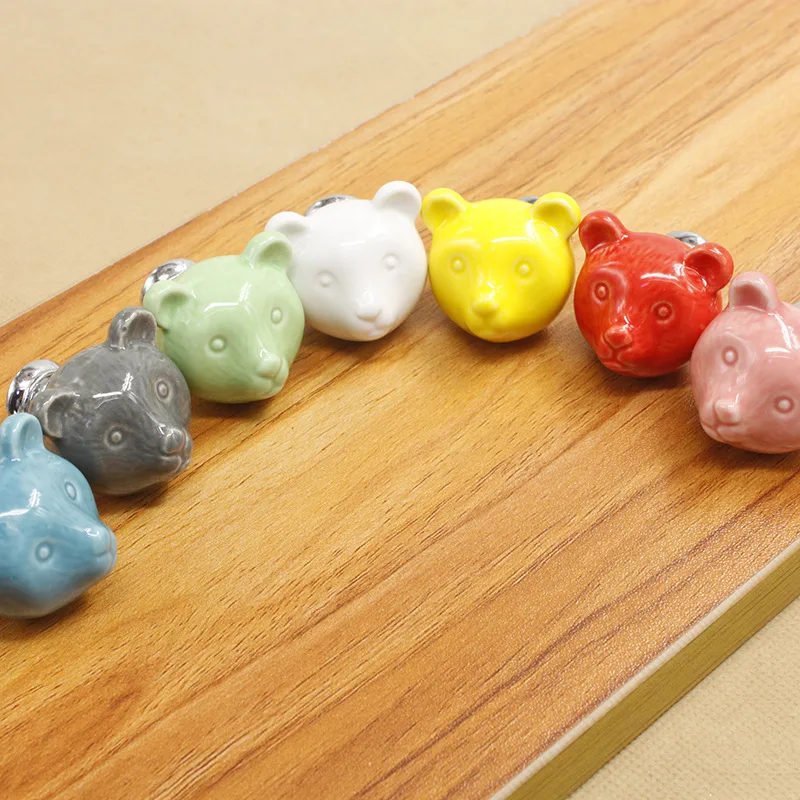 Детская керамическая ручка для выдвижного ящика красивая мебель конфетного