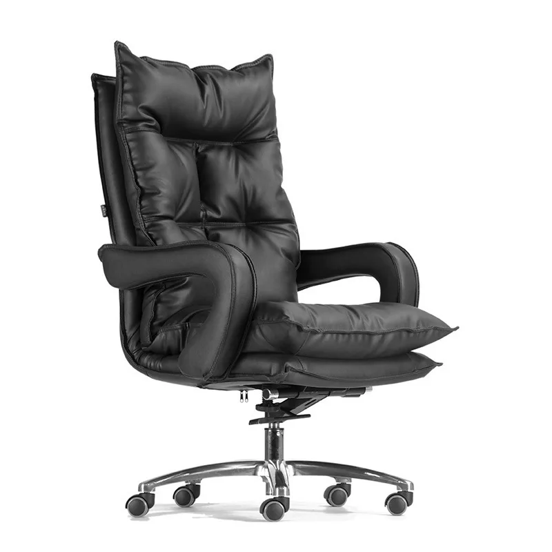 Континентальный босс стул откидывающийся утолщенный офисный простой стиль