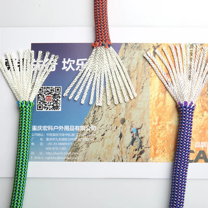 P50- (Diameter 11mm) climbing speed down rope high altitude operating safety rope/power CE | Спорт и развлечения