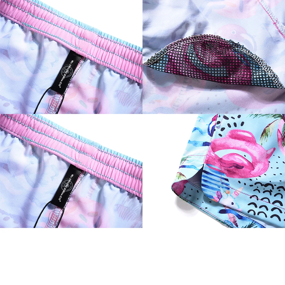 Beach Shorts Womens Swimwear Liner Sweat Running Quick Dry Swimming Trunks Surf Bermudas Swimsuit Sexy Yoga | Спорт и развлечения