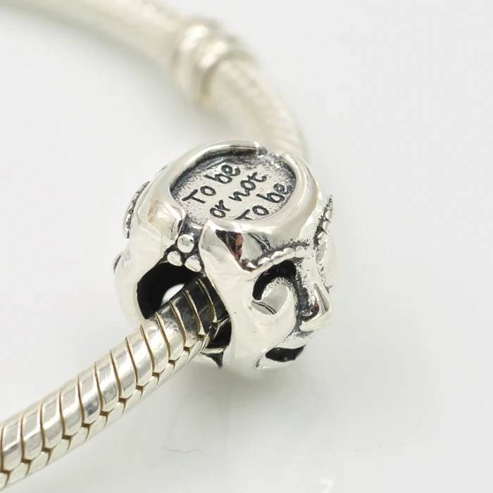 Подходит Pandora Подвески Браслет Театр брелок маска из бисера 925 пробы серебряные бусины ювелирное дело браслеты ожерелья своими руками и подвески