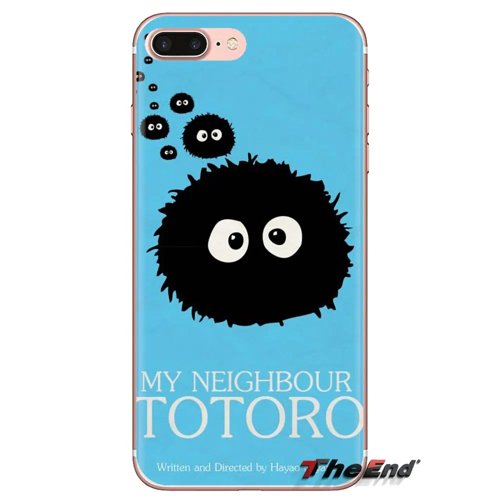 Transparent Soft Cases Covers For Huawei Mate Honor 4C 5C 5X 6X 7 7A 7C 8 9 10 8C 8X 20 Lite Pro Studio Ghibli Spirited Totoro |
