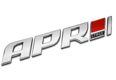 Оригинальная Качественная автомобильная Наклейка для Volkswagen APR SLINE RS R Line CC Passat Golf 6 Golf7 Audi A4 A6 - Название цвета: Черный
