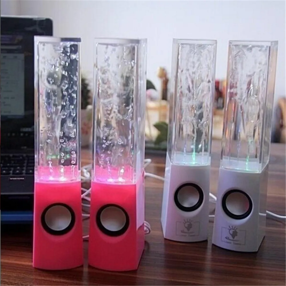 Brand Dancing Water Spearker &quotNew Man&quot Hot 2x Colorful Speakers LED Music Fountain Light | Электроника