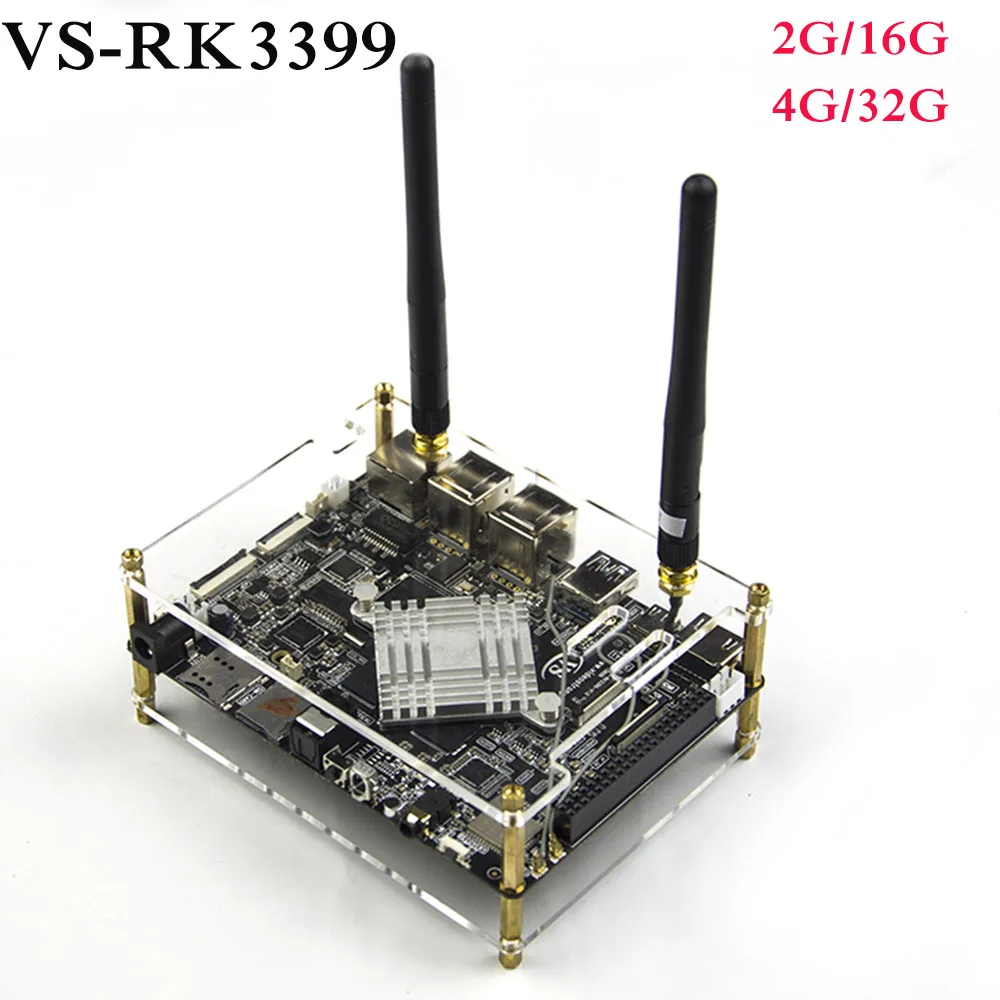VS RK3399 6 ядерный 64 разрядный высокопроизводительный 2G LPDDR3 + 16G eMMC две камеры