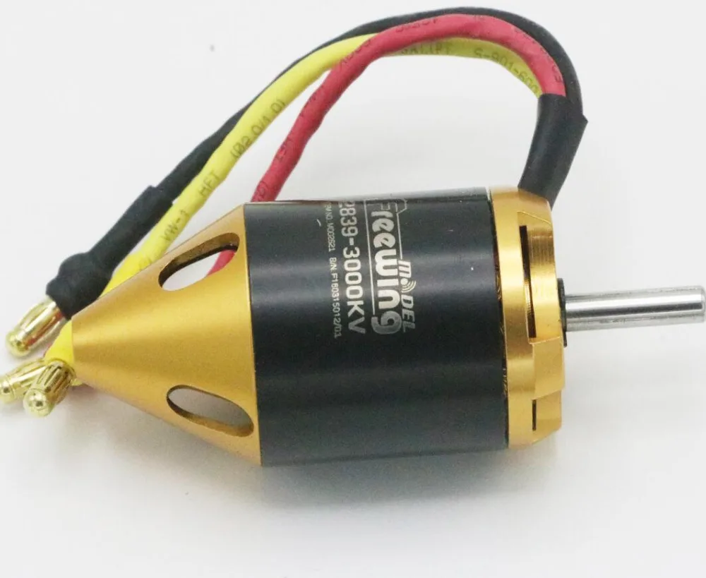 1 шт. 2839 3000KV бесщеточный двигатель для Rc вертолета | Игрушки и хобби
