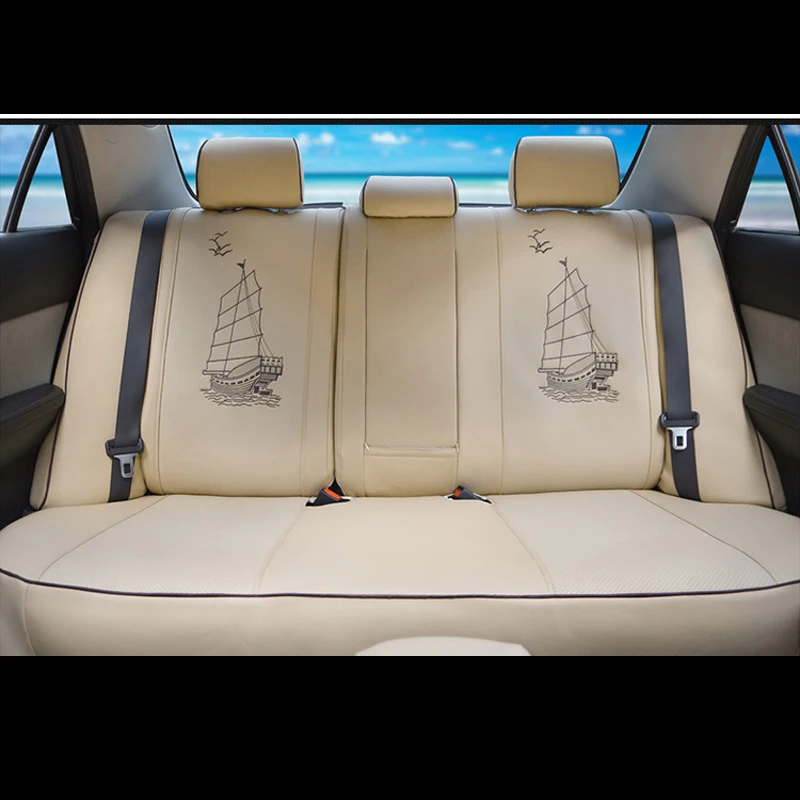 Carпортной автокресла для Toyota Venza чехлы для сидений набор из искусственной кожи чехлы для сидений автомобиля защитные черные чехлы сиденья аксессуары для интерьера