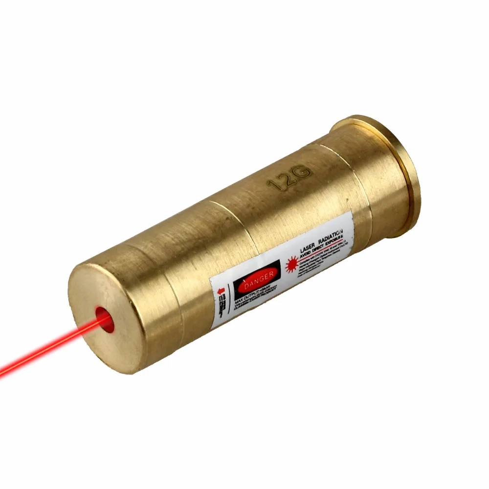 VERY100 12 калибра лазерный картридж Диаметр Sighter 12GA красный Boresighter Взгляд Boresight