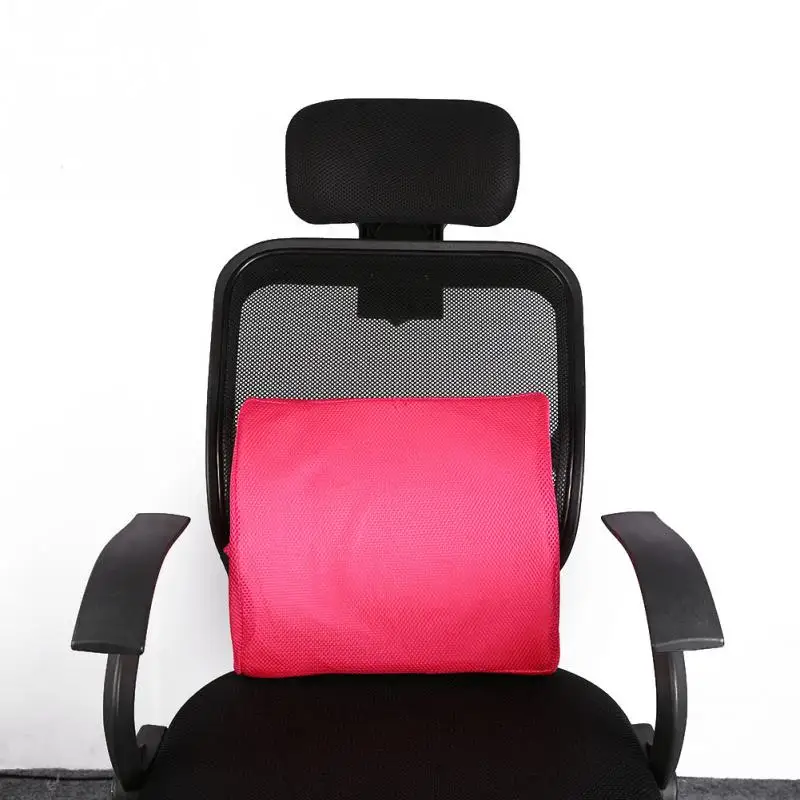 Memory Foam Lumbar Cushion Lower Back Support Pillow Posture Correcting Car Seat Home Office Chair | Дом и сад