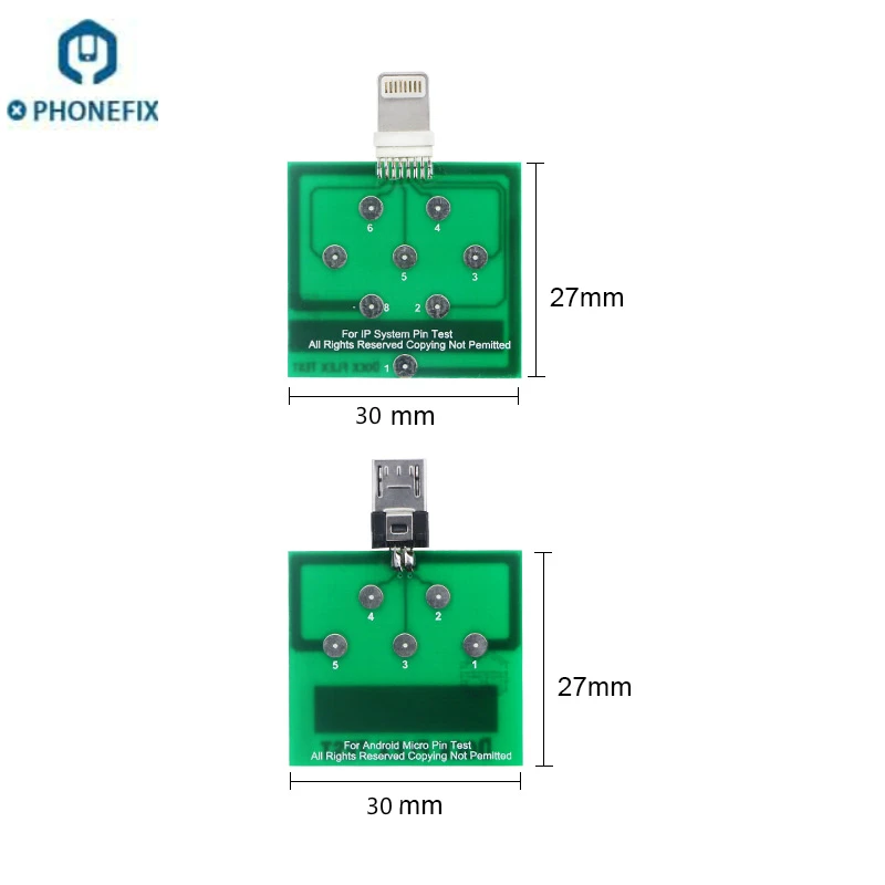 Micro Dock Flex тестовая плата для ip-системы Pin тестовая телефонная штепсельная вилка легкая тестовая плата для iPhone 6 7 8 и Android usb зарядка тест