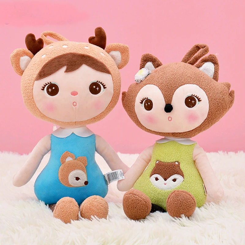 Брелок для ключей кукла Metoo мягкие плюшевые животные милый рюкзак подвеска