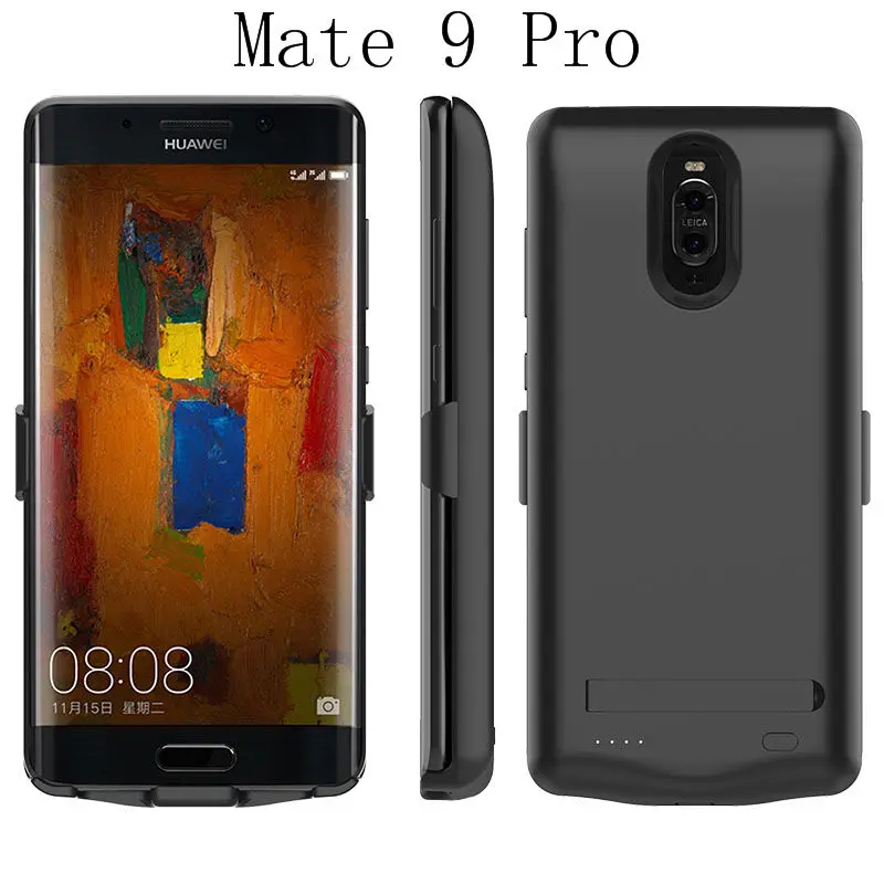 Mate 9 Pro-Black 5000 мАч Батарея чехол для huawei Коврики 10 Pro внешнего резервного питания банк зарядный чехол или huawei Коврики 9 зарядное устройство Pro случаях - Цвет: Mate 9 Pro-Black