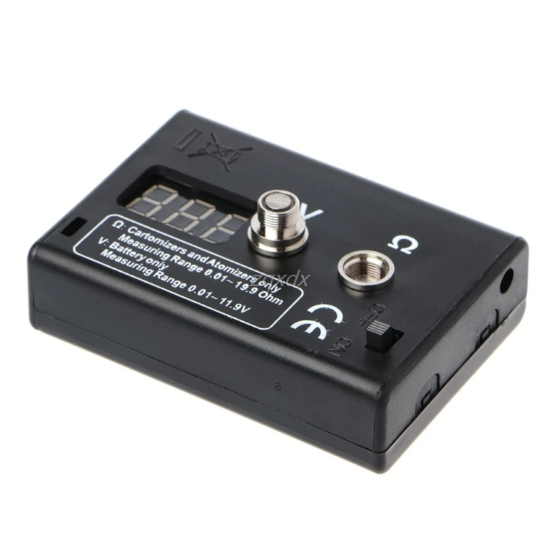 Тестер сопротивления Омметр для RDA RBA Vape Tools тестер напряжения батареи Прямая