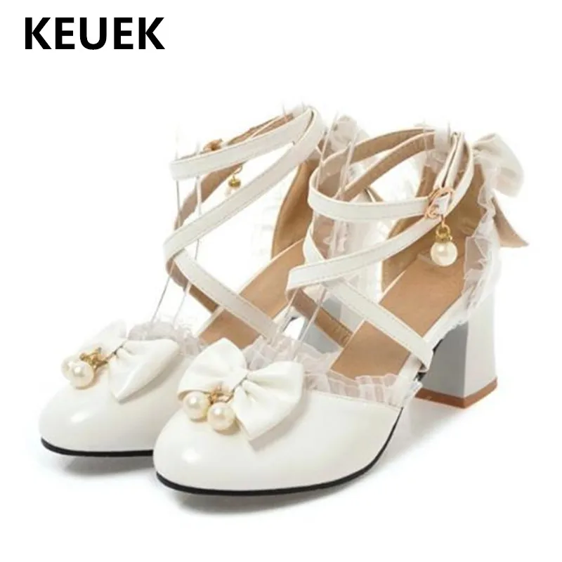 

New Children Leather Shoes High-heeled Dress Shoes Girls Princess Performance Party moccasins Baby Student Shoes Kids 019
