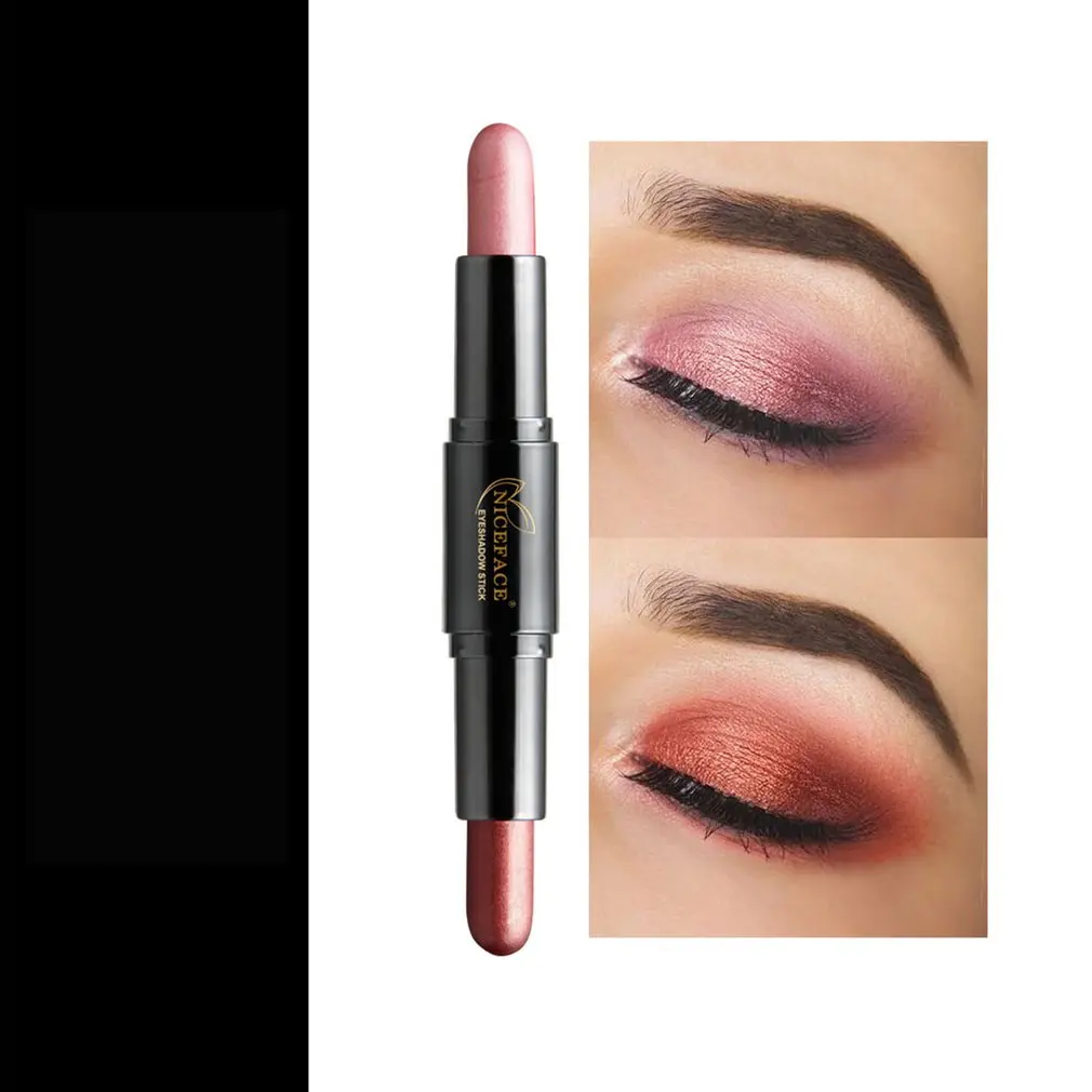 Двухсторонние Тени для век Карандаш 2 цвета алмазные золотые розовые красные