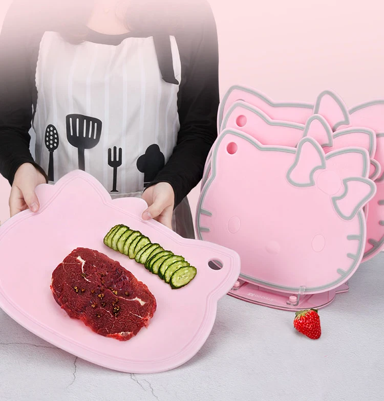 1 шт. мультфильм цветастый для кухни приготовленные разделочные доски еда доска для нарезки фруктов