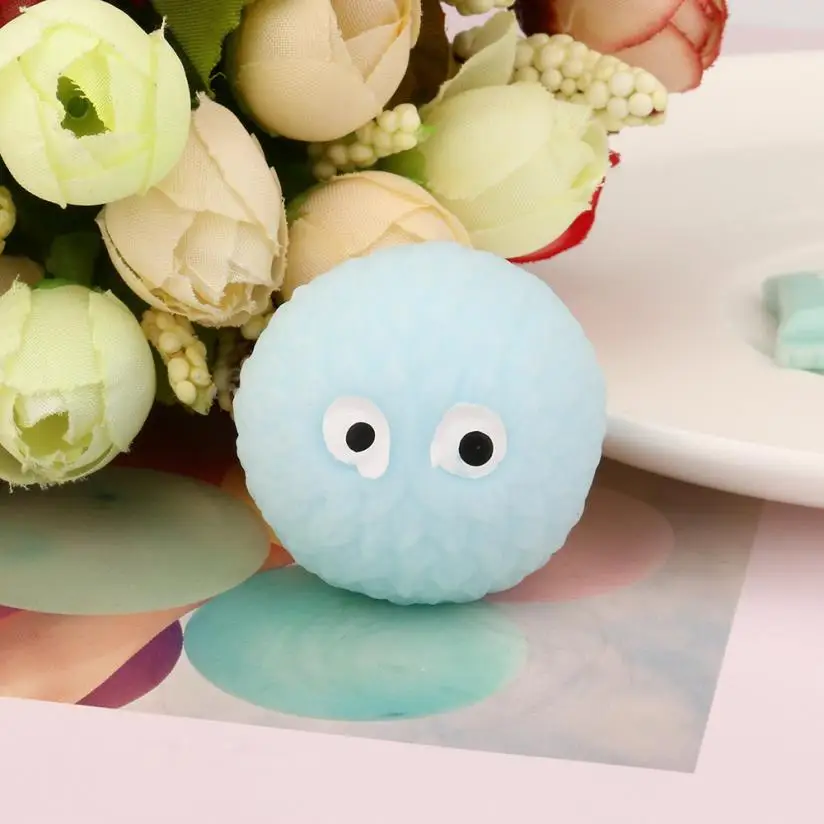 Забавные милые Моти отжать волосы Ball ИСЦЕЛЕНИЕ дети весело Kawaii Игрушка снятие