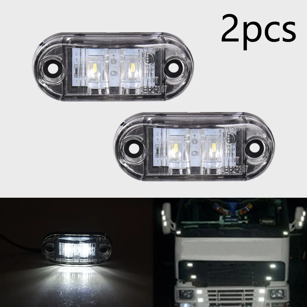 Crbrillar 12V/24V Светодиодные боковые габаритные фонари автомобиля Внешнее освещение